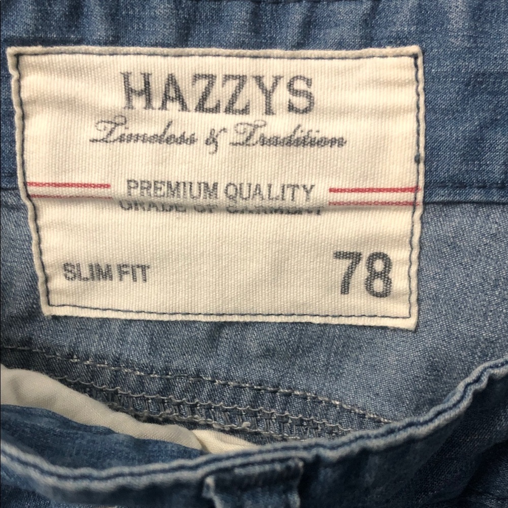 HAZZYS Slim Fit Denim Jeans (rare)